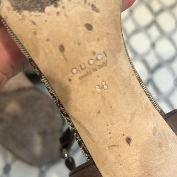 Gucci Sandals with mini heel - Picture 7 of 8